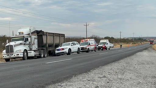 La mañana de este martes, una camioneta Nissan y un tráiler protagonizaron un choque por alcance en el kilómetro 88; no se reportan víctimas graves.  La mañana