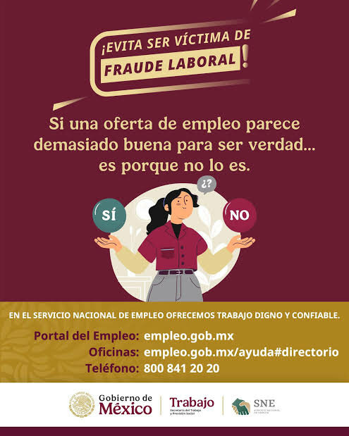El ofrecimiento de empleos falsos a través de redes sociales continúa representando un riesgo para personas que buscan incorporarse al mercado laboral,