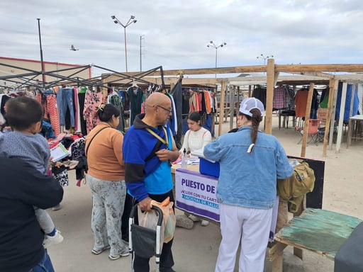Piedras Negras, Coahuila.- Autoridades de la Secretaría de Salud de Coahuila mantienen activa la jornada de vacunación en distintos puntos de la ciudad