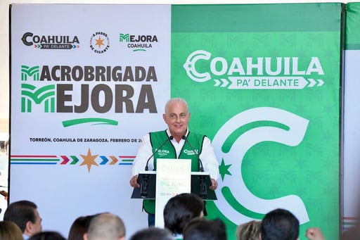 La Macrobrigada cuenta con la participación de más de más de 25 dependencias y 141 servicios  Torreón, Coahuila a 24 de febrero de 2026. Esta