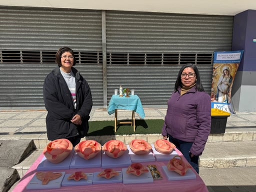 La campaña “40 Días con Dios” ofrece orientación, apoyo y modelos de escala fetal para prevenir el aborto y promover la vida desde la concepción.  Campaña