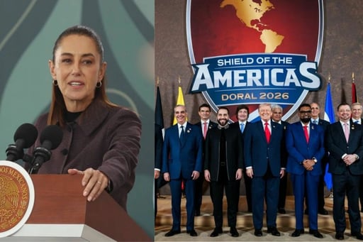 La presidenta Claudia Sheinbaum aclaró que México no fue invitado a la cumbre regional organizada por Donald Trump, pero mantiene acuerdos bilaterales