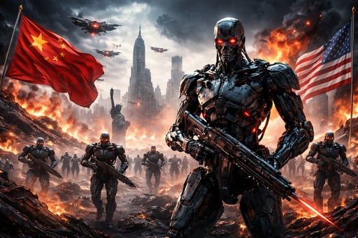 China advirtió que la IA militar de EE. UU. podría provocar un apocalipsis tipo Terminator.  China lanzó una advertencia directa a Estados Unidos al señalar