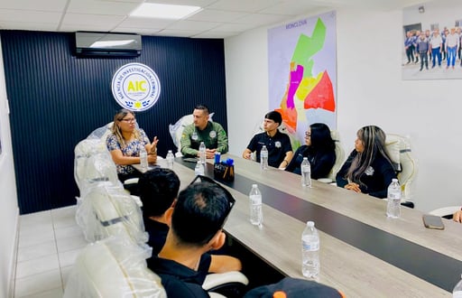 La actividad contó con la presencia de 20 alumnos de Criminología.  Monclova, Coahuila. Con el objetivo de acercar a los estudiantes a la realidad del trabajo