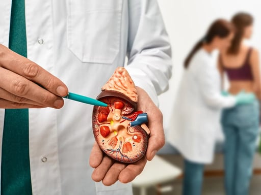 El dolor suele iniciar en la parte alta de la zona lumbar, cerca de las últimas costillas, y puede extenderse hacia el abdomen hasta llegar al pubis.
