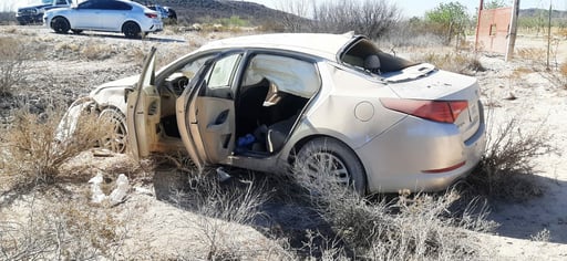 Socorristas de Protección Civil los auxiliaron.  Una salida familiar terminó en angustia luego de que cinco integrantes de una familia originaria de Frontera,