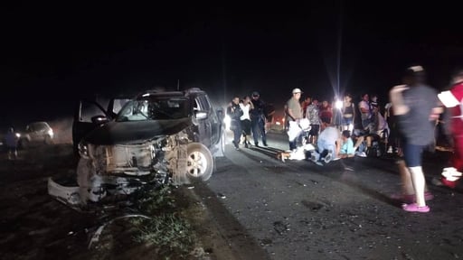 Las familias afectadas son de Monclova, Frontera y Saltillo.  Una jornada de descanso por la Semana Santa terminó en caos y angustia para familias originarias