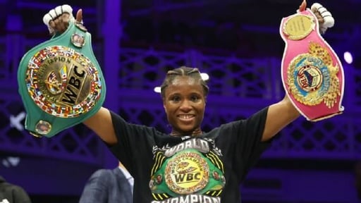    Caroline Dubois venció a Terri Harper por decisión unánime y conquistó el título ligero de la OMB, unificando los cetros.  Caroline Dubois resolvió