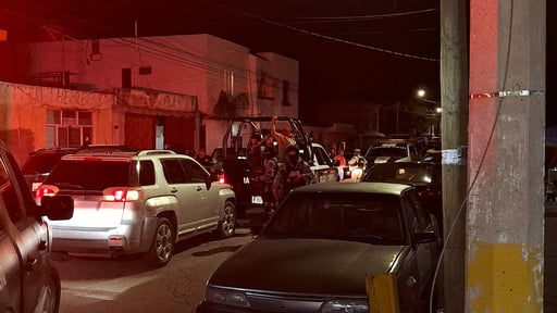 El operativo fue encabezado por elementos de la Agencia de Investigación Criminal.  Un fuerte despliegue de seguridad se registró la tarde de este viernes