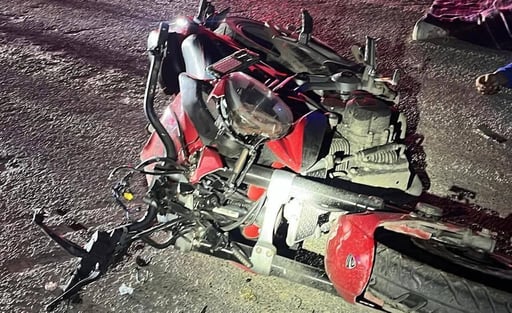 El responsable se dió a la fuga antes de la llegada de las autoridades.  Una escena de muerte y silencio marcó la noche del lunes en la carretera antigua