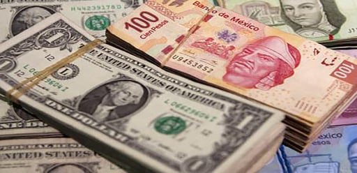 Peso mexicano se apreció ligeramente frente al dólar este miércoles, en un mercado atento a la tensión entre Estados Unidos e Irán y posibles negociaciones.