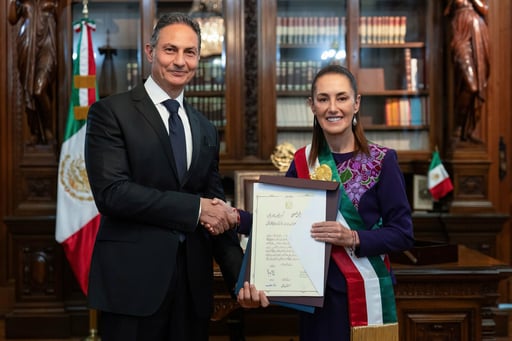 La presidenta Claudia Sheinbaum sostuvo una reunión con embajadores de Cuba, Indonesia y Portugal, además de representantes de la Unión Europea en Palacio