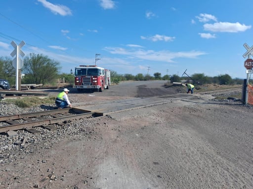Múzquiz anuncia modificaciones viales por trabajos de Ferromex en Barroterán, iniciando el 27 de abril con rutas alternas y recomendaciones para automovilistas