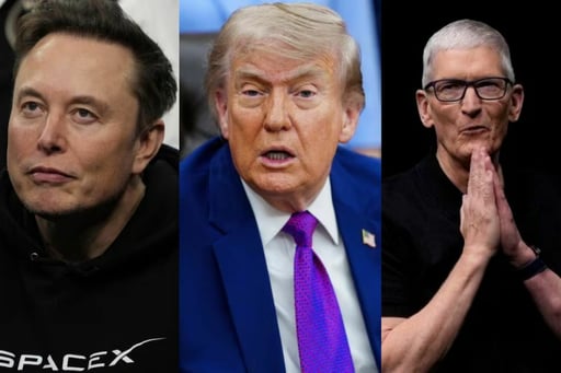Donald Trump viaja a China con Elon Musk, Tim Cook y otros líderes empresariales para impulsar acuerdos comerciales en medio de tensiones tecnológicas
