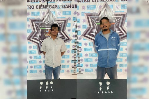 Detenciones se realizaron en las colonias Magdalenas y Ramón Guevara.  El combate al narcomenudeo continúa en el Pueblo Mágico de Cuatro Ciénegas,