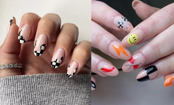 TENDENCIAS Lleva la adrenalina de la Fórmula 1 a tus manos con estos diseños de uñas inspirados en las carreras, perfectos para lucir durante el Gran Premio de la Ciudad