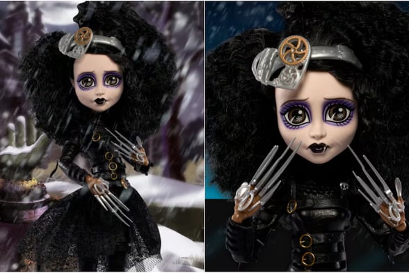 MONSTER HIGH  La nueva muñeca Monster High Skullector Edward Scissorhands llega para celebrar los 35 años del clásico de Tim Burton, despertando interés entre coleccionistas