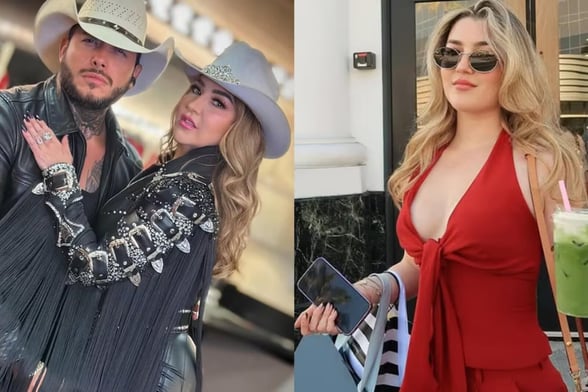 ROMANCE Cibad Hernández, novio de Alicia Villarreal, respondió públicamente a los comentarios de Melenie, hija de la cantante, quien criticó la falta