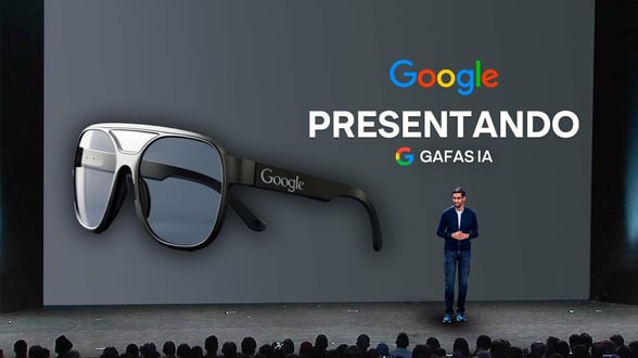 TECNOLOGÍA Google competirá con Meta en el mercado de gafas inteligentes. Presentó dos modelos con IA que llegarán en 2026 junto a mejoras para Samsung.  Google confirmó