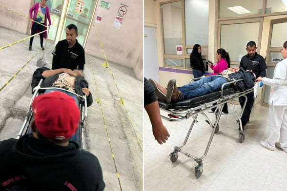 SEGURIDAD Automovilistas alertan al 911.  La madrugada de este jueves, un hombre fue encontrado tirado sobre el bulevar Harold R. Pape, justo a la altura del Teatro