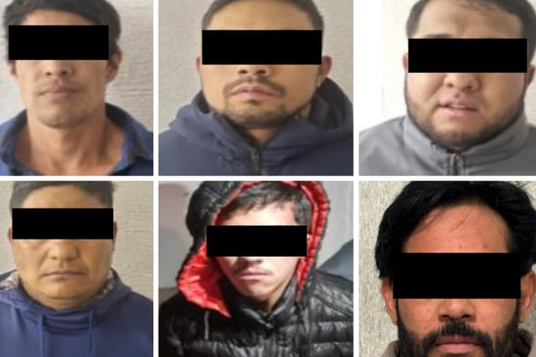 DETENIDOS Un operativo conjunto en Coahuila y Durango permitió detener a seis personas, entre ellas Edgar “N”, presunto operador financiero de un grupo criminal
