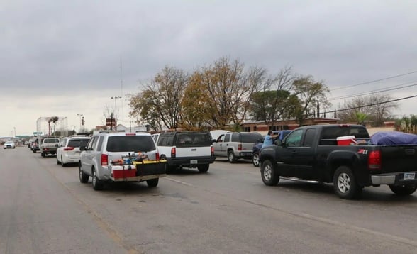 FLUJO DE PAISANOS Ante el incremento en el arribo de paisanos por la frontera de Piedras Negras, el ayuntamiento destacó la coordinación interinstitucional y la inversión