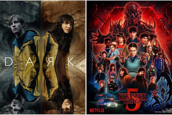 DARK La serie Dark, conocida como la “versión alemana de Stranger Things”, se ha convertido en un fenómeno de Netflix gracias a su narrativa compleja, viajes