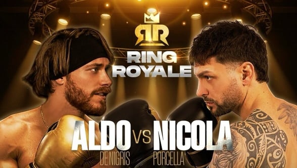 ALDO DE NIGRIS El esperado combate entre Aldo de Nigris y Nicola Porcella ya tiene fecha y sede confirmadas dentro del espectáculo Ring Royale Fights 2026.  Aldo de Nigris