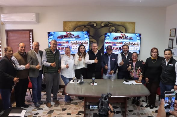 FESTIVAL El Gobierno de San Juan de Sabinas anuncia el Festival Grupero “Buscando Talentos”, evento gratuito del 6 al 8 de marzo, con más de 30 grupos.  San Juan