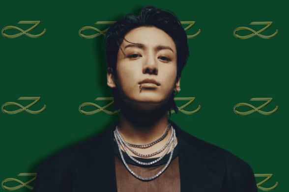 JUNGKOOK Jungkook, integrante de BTS, se posiciona en el puesto 18 de la lista de WorldFamousThing, junto a Taylor Swift, LeBron James y Elon Musk.  El cantante