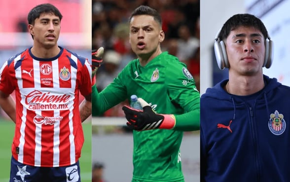 DEPORTES Chivas anunció la renovación de Omar Govea, Óscar Whalley y Santiago Sandoval, asegurando experiencia, competencia interna y proyección futura en el primer