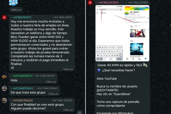 SEGURIDAD Enganchan con falsa “feria de empleo” en línea.  Una nueva modalidad de fraude digital comenzó a circular entre ciudadanos de Monclova y la región Centro