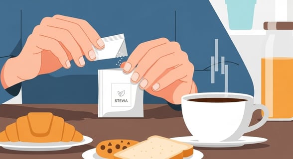 ENFERMEDADES  Un grupo de investigadores en Chile realizó un estudio en el que analizaron el posible impacto de dos edulcorantes muy utilizados —la sucralosa y la stevia—,