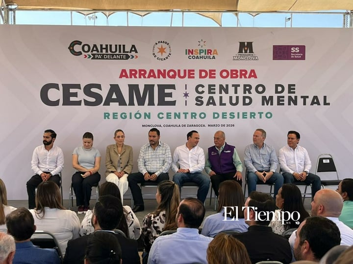 Galería fotográfica: Arranca construcción del CESAME en Monclova para dar atención de salud mental a la Región Centro