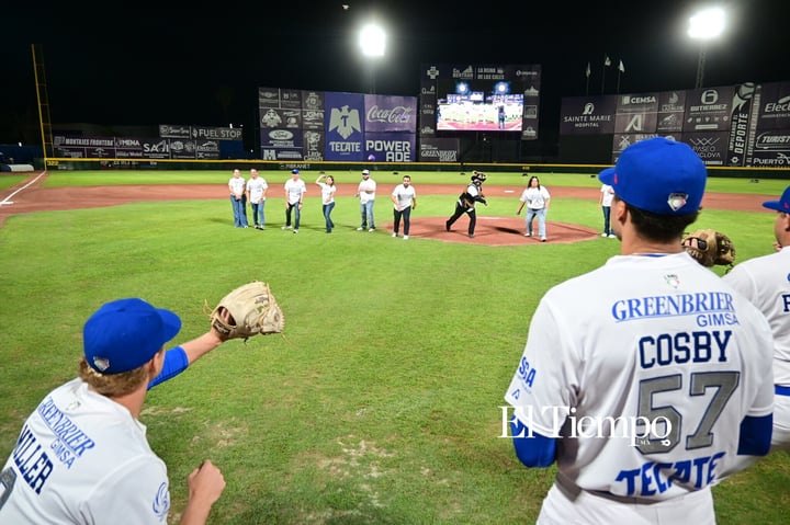 Galería fotográfica: A ras de cancha: la inauguración del béisbol como nunca la viste