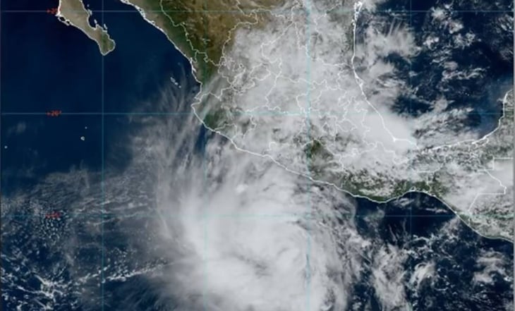 Tormenta tropical Kristy se forma frente a costas de Guerrero y Michoacán