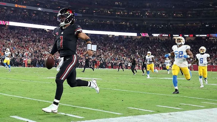 Kyler Murray desequilibró a favor de Cardianals en el Monday Night Football