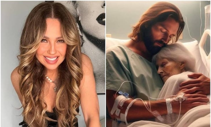 Thalía reacciona con alabanza a la hospitalización de su hermana Ernestina Sodi