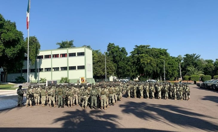 Arriba a Culiacán séptimo grupo con 300 elementos del Ejército