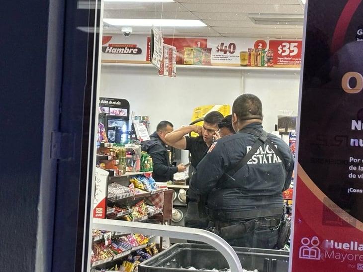 Asalto violento en OXXO de la colonia Guadalupe Borja moviliza a la policía 