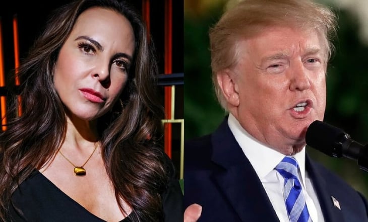 Kate del Castillo se lanza contra Donald Trump