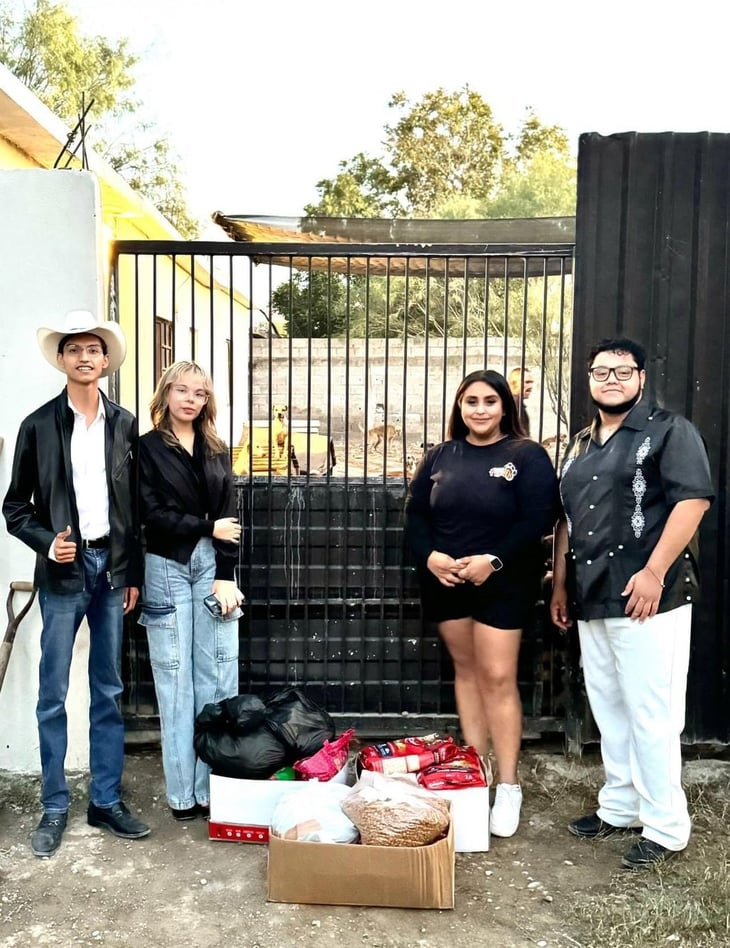 Lomitos del albergue Frichem reciben donación de croquetas 