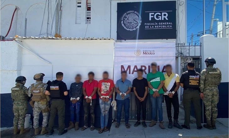 Detienen a 8 de 'Los Granados' en Guerrero tras enfrentamiento en Tecpan