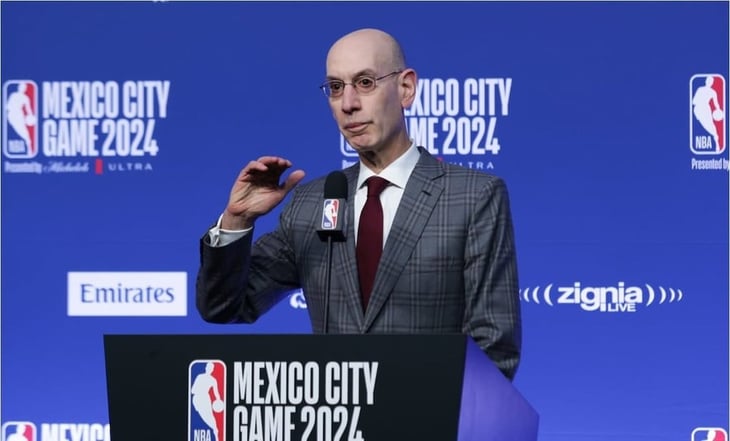 La NBA anunció extensión de contrato con México; Adam Silver habló sobre la posibilidad de tener un equipo mexicano en la liga