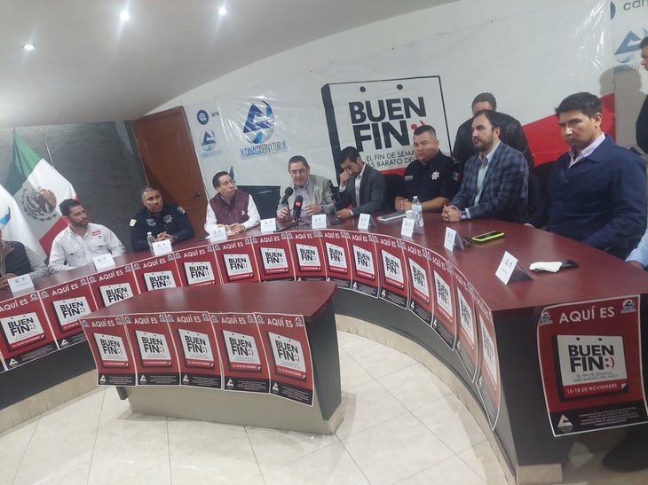 Presentan estrategia de seguridad para el Buen Fin 2024 en Torreón