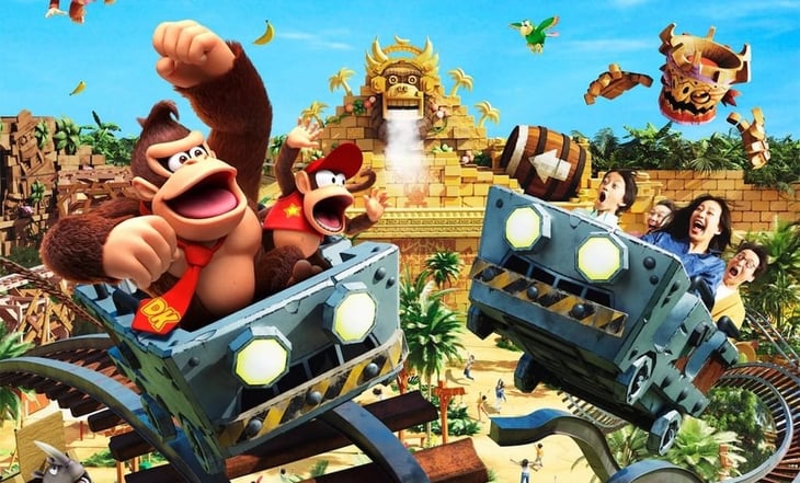 Nintendo presenta Donkey Kong Country, la nueva zona de Super Nintendo World