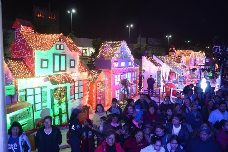 Vuelven las Villas Navideñas y la nieve artificial al Puerto Noas de Torreón