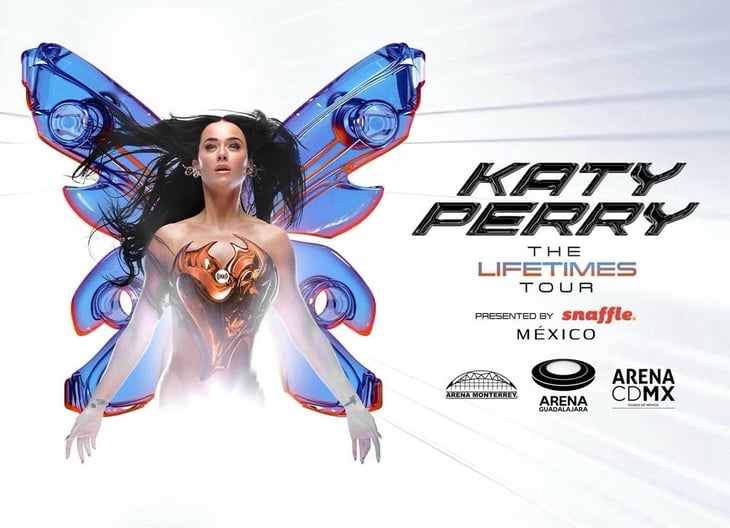 Katy Perry anuncia su llegada a México con 'The Lifetimes Tour'