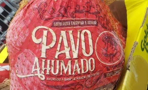 Solo un pavo ahumado se puede cruzar de Texas