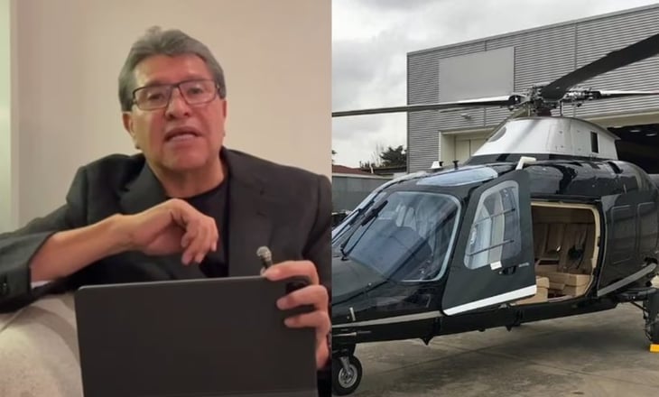 Monreal pide disculpa por usar helicóptero privado; “no se repetirá“, promete